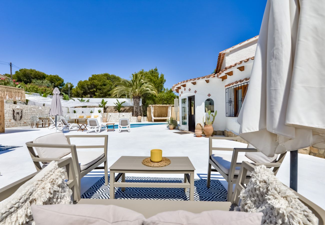 Villa in Moraira - Ibiza Style Villa Athena