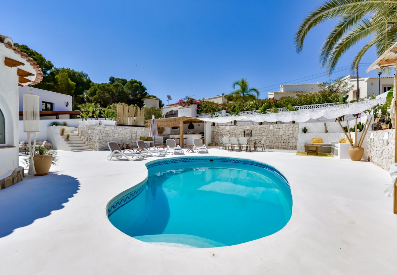 Villa in Moraira - Ibiza Style Villa Athena