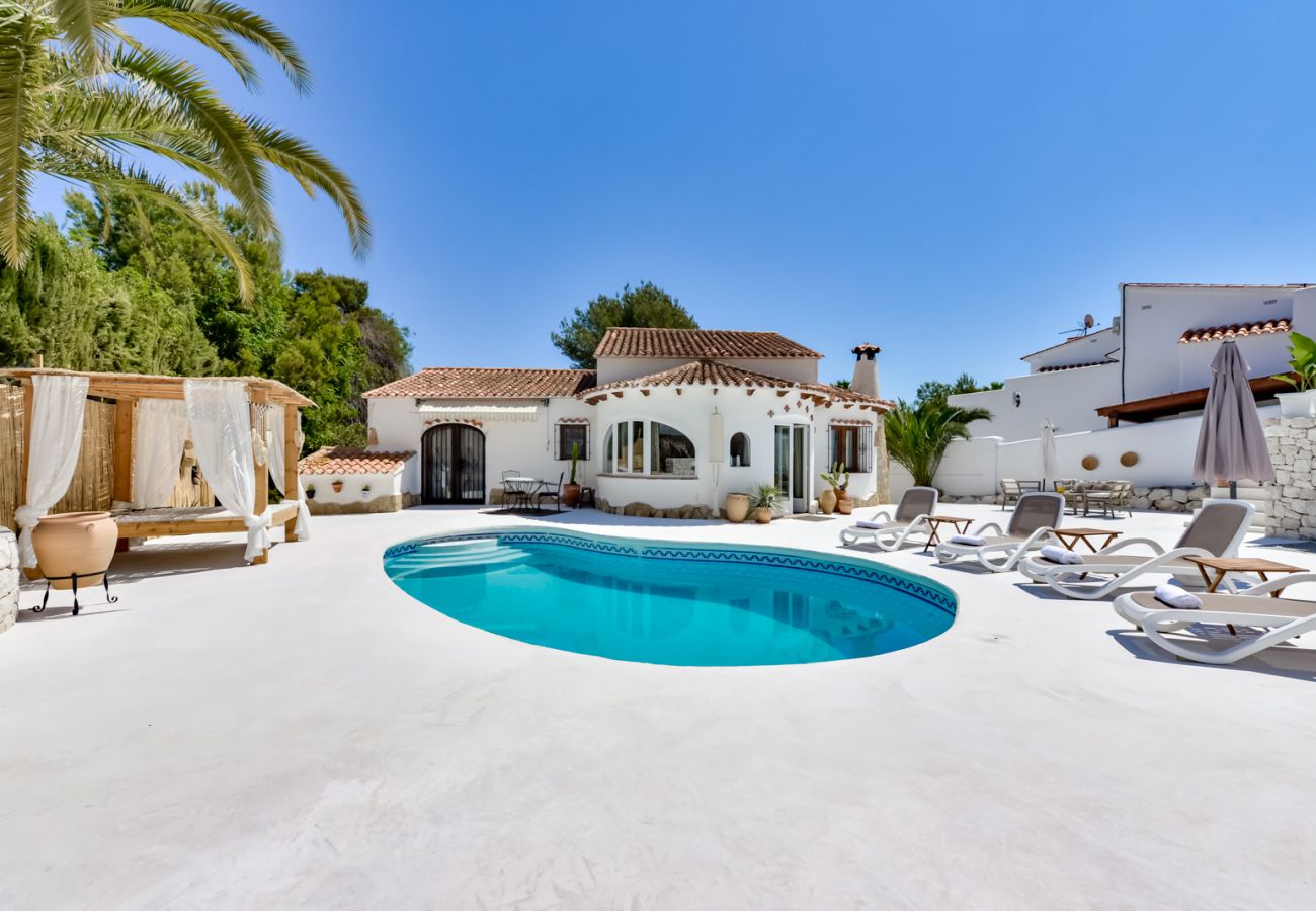 Villa in Moraira - Ibiza Style Villa Athena