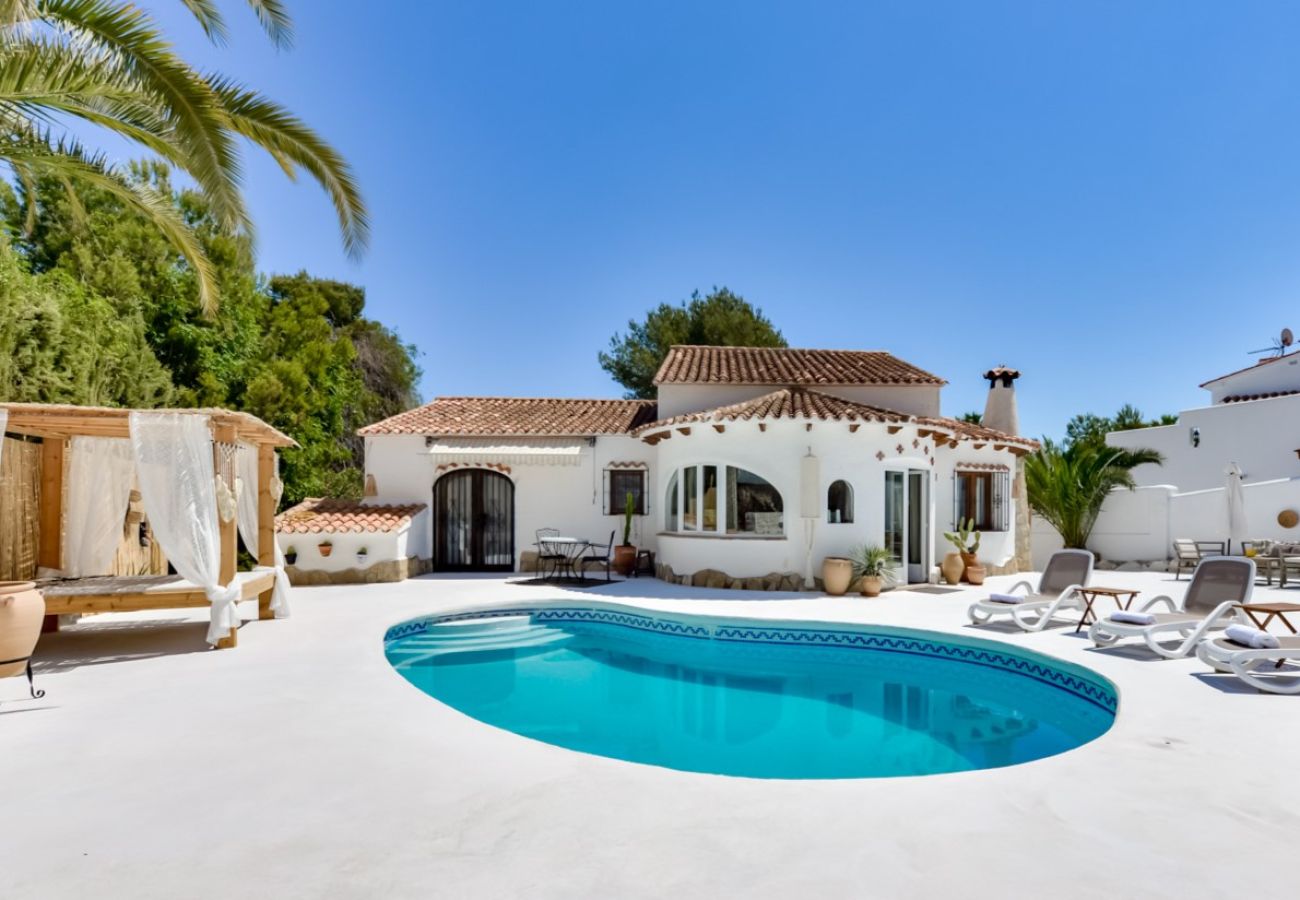 Villa in Moraira - Ibiza Style Villa Athena